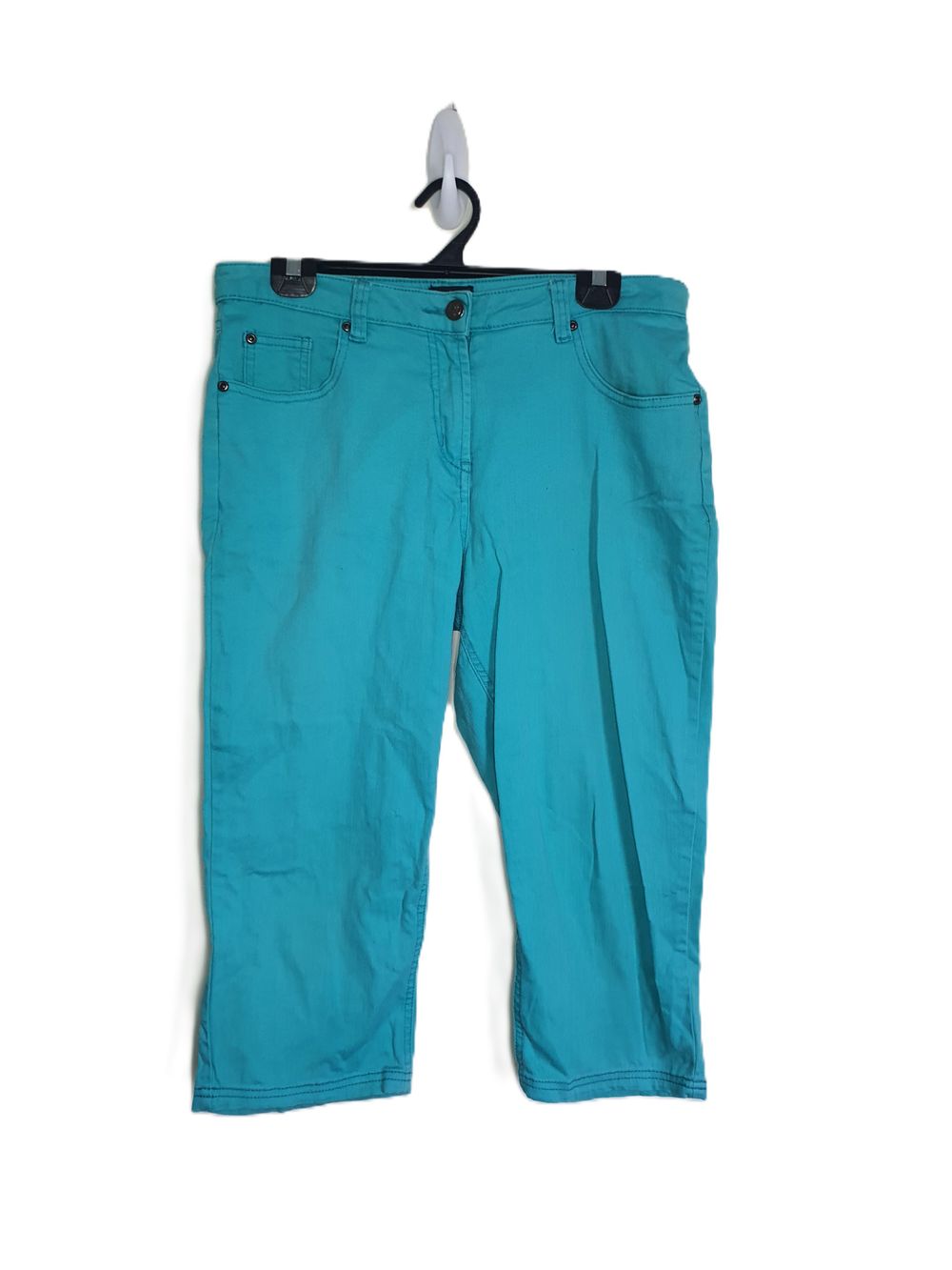 Hero Turquoise Cropped Pants - Size 12