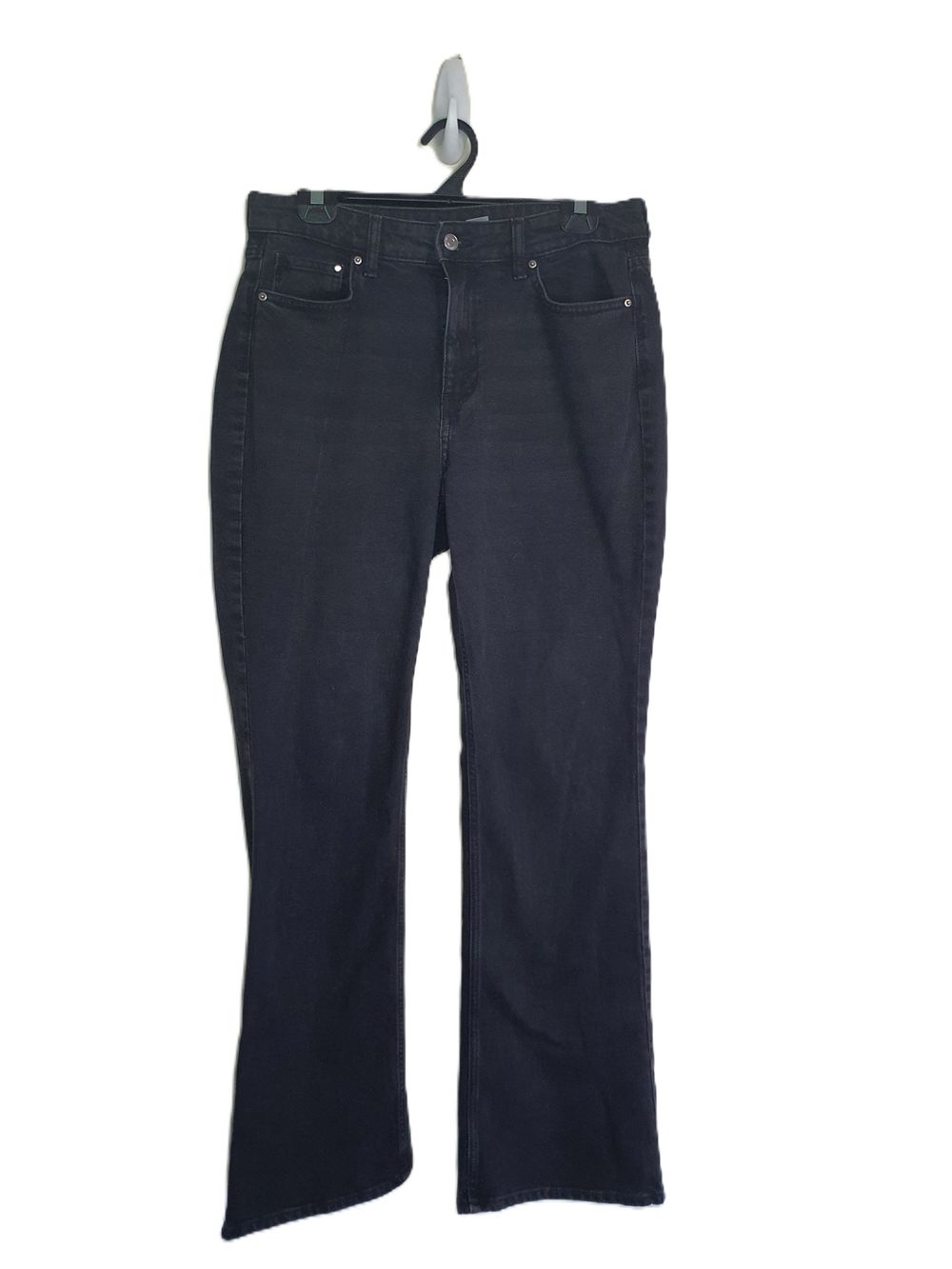 Black Bootcut Jeans - Size EU 40