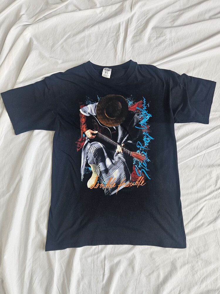 Stevie Ray Vaughan 1989 Tour Tシャツ 1989 Stevie Ray Vaughan Tour T-shirt Size Large - Etsy