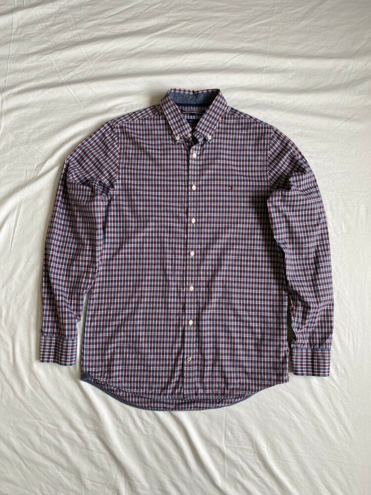 Tommy Hilfiger checkered long sleeve shirt