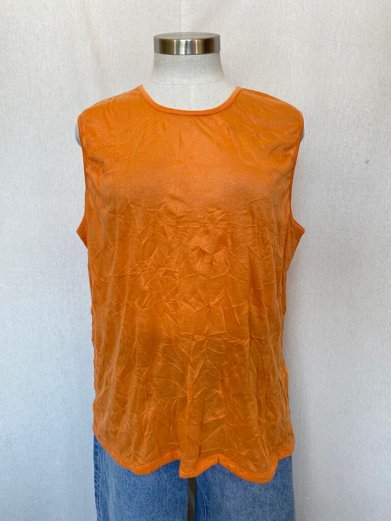 Y2k crinkle texture plus size top