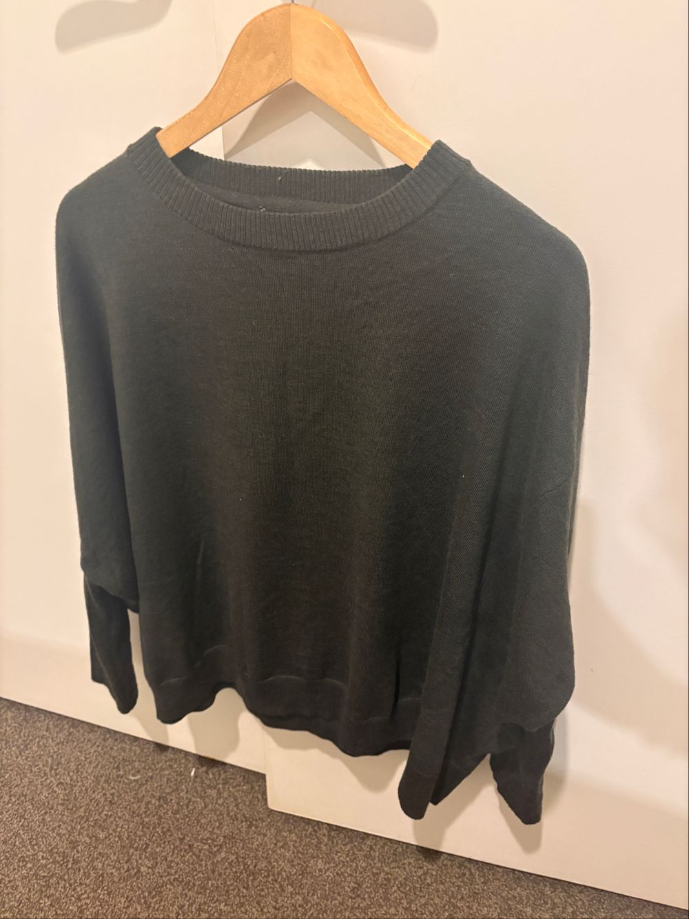 Moochi Dark Green Merino Wool Jumper