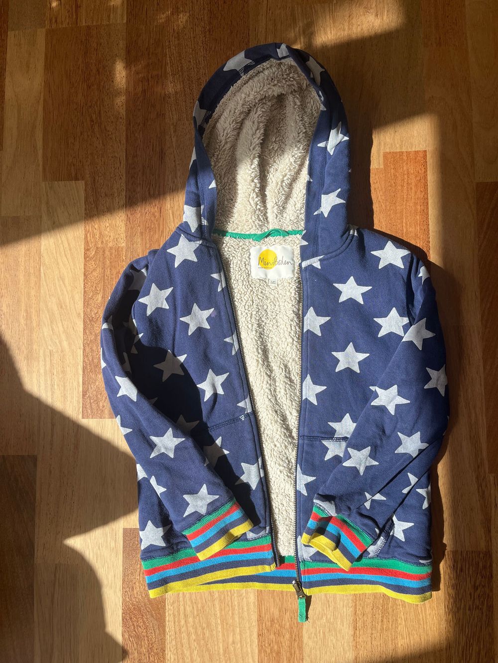 Mini Boden Blue Star Jacket