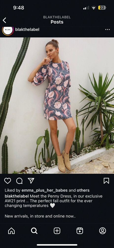 Blak Luxe Dress