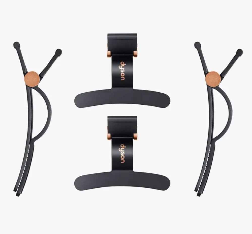 Black Copper Hair Clips
