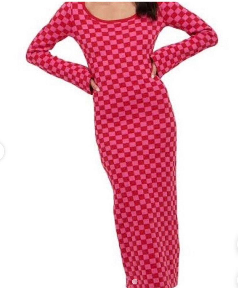 Charlie Holiday - Knit Check Charlie Holiday Dress on Designer Wardrobe