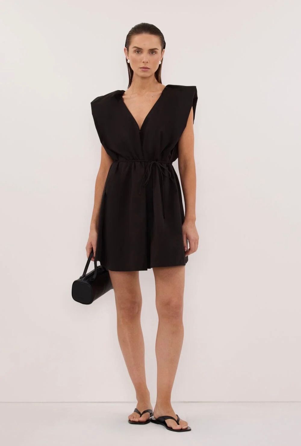 Sabre Cotton Mini Dress