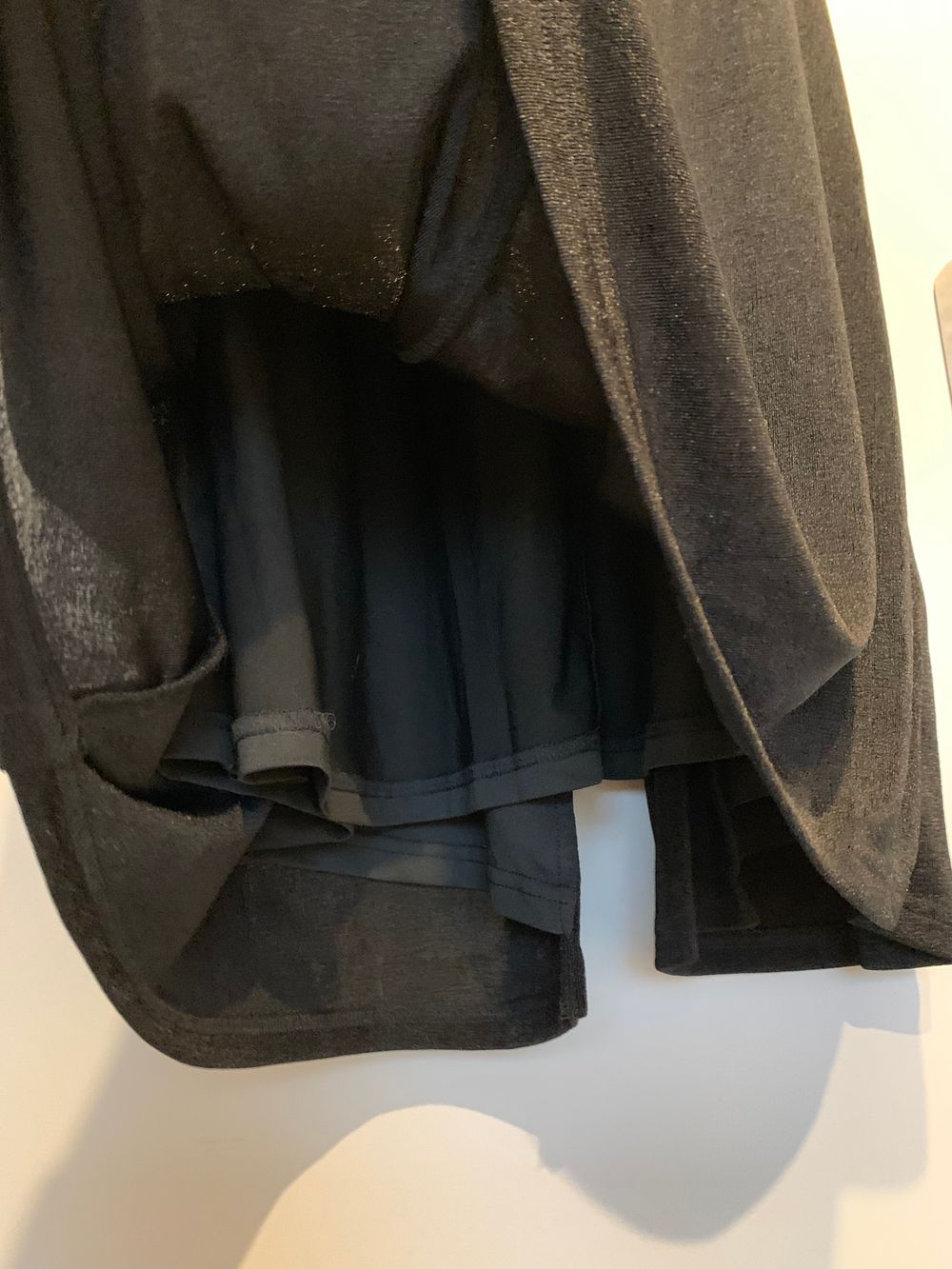 NEW Tussah Luxe Kesha maxi skirt black side split cocktail slip size 8 event image 5
