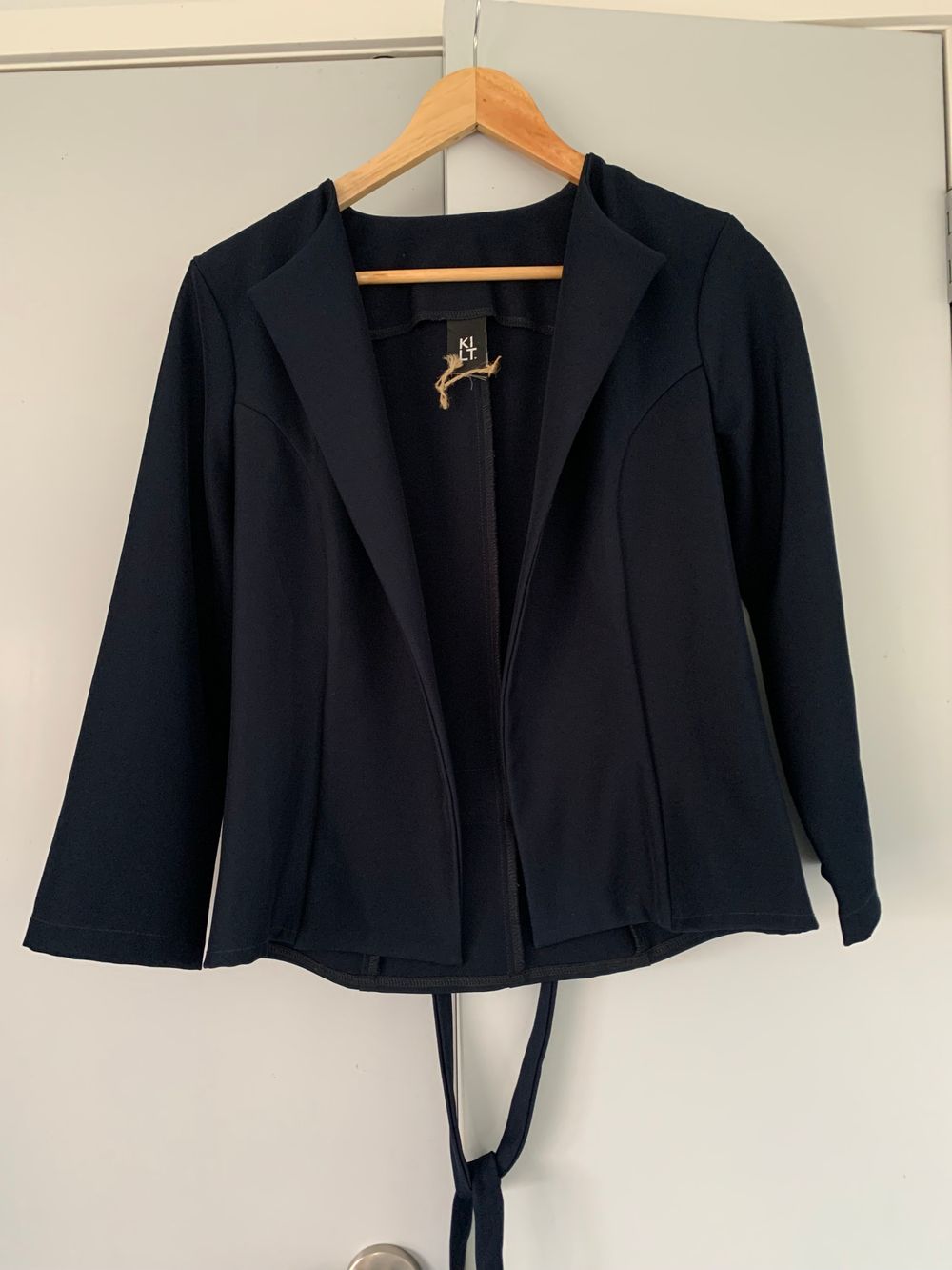 Kilt Navy blue jacket size 10 relaxed with belt