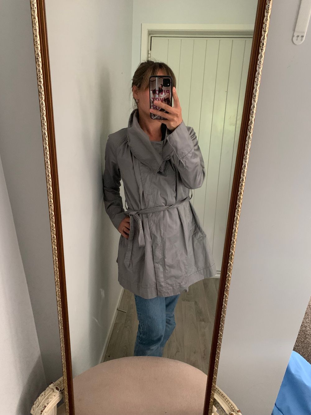 Ted Baker trench-coat cotton Grey size M image 2