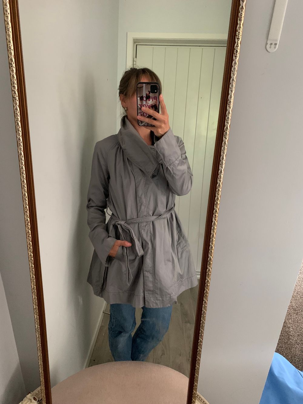 Ted Baker trench-coat cotton Grey size M image 5