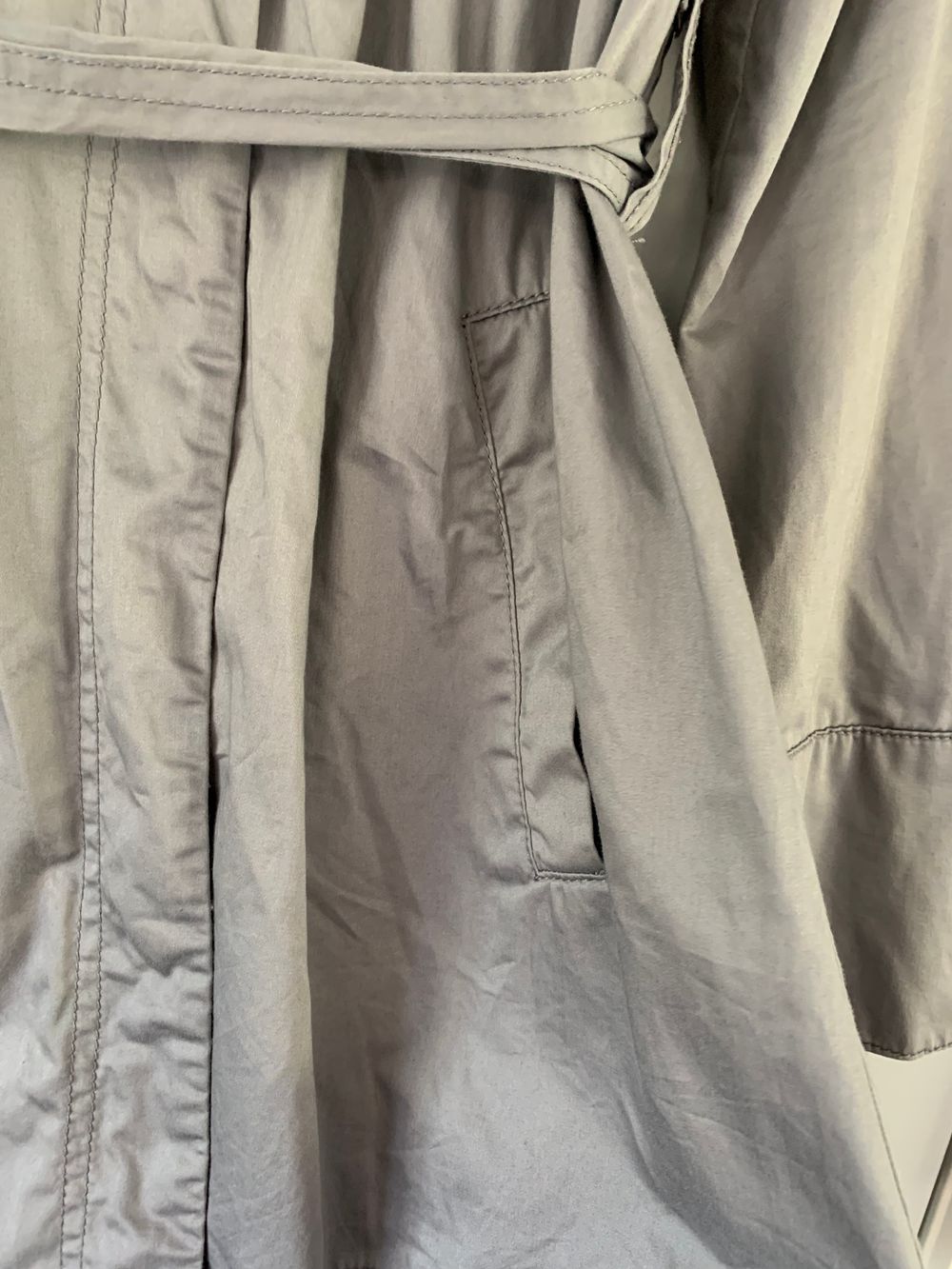Ted Baker trench-coat cotton Grey size M image 8