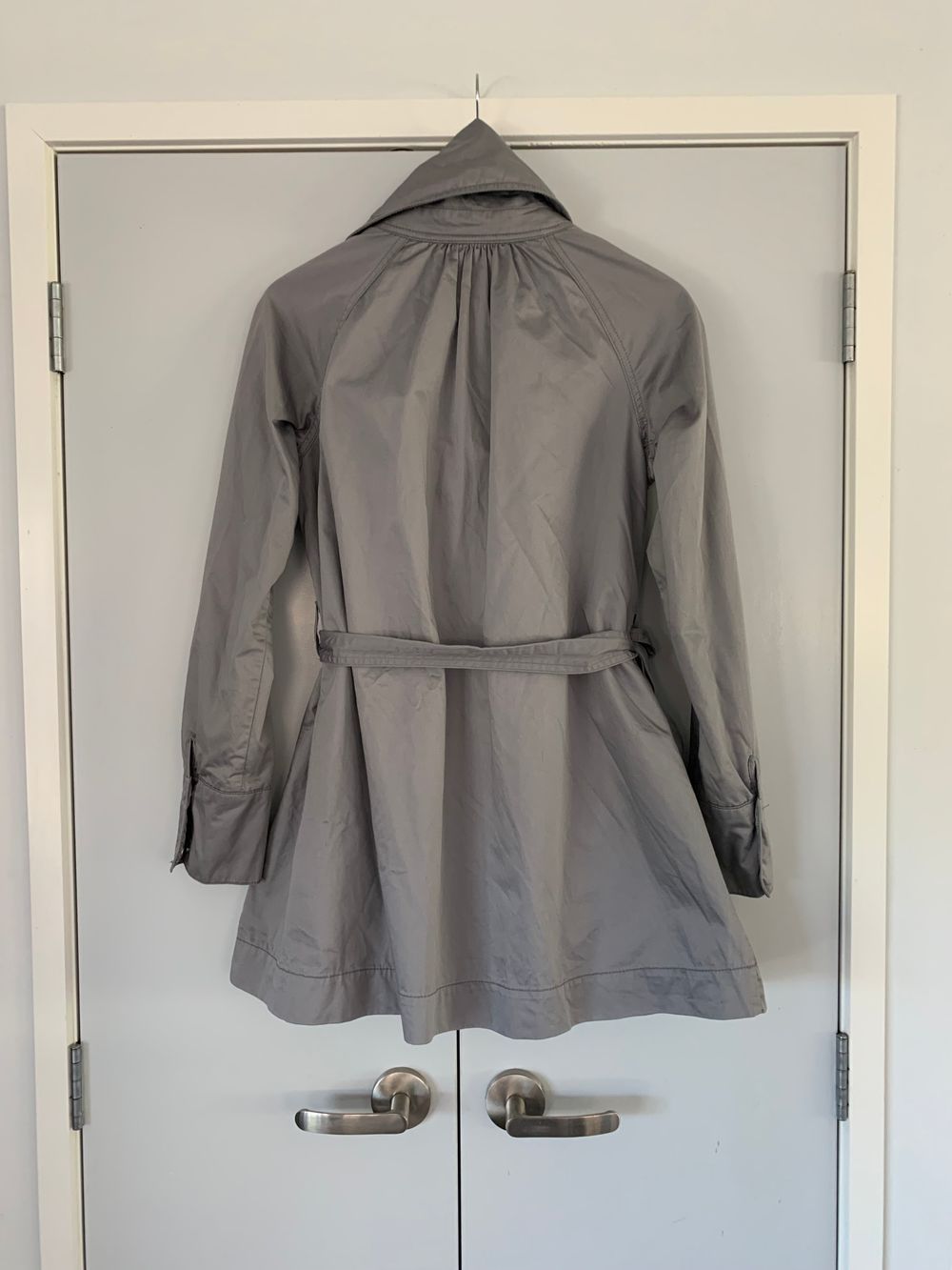 Ted Baker trench-coat cotton Grey size M image 3