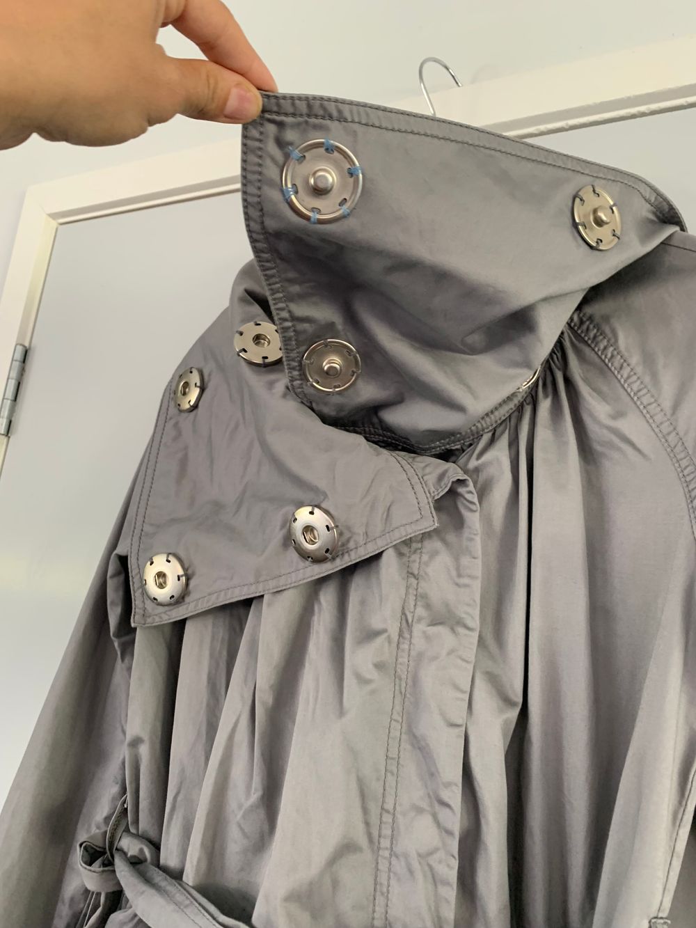 Ted Baker trench-coat cotton Grey size M image 6