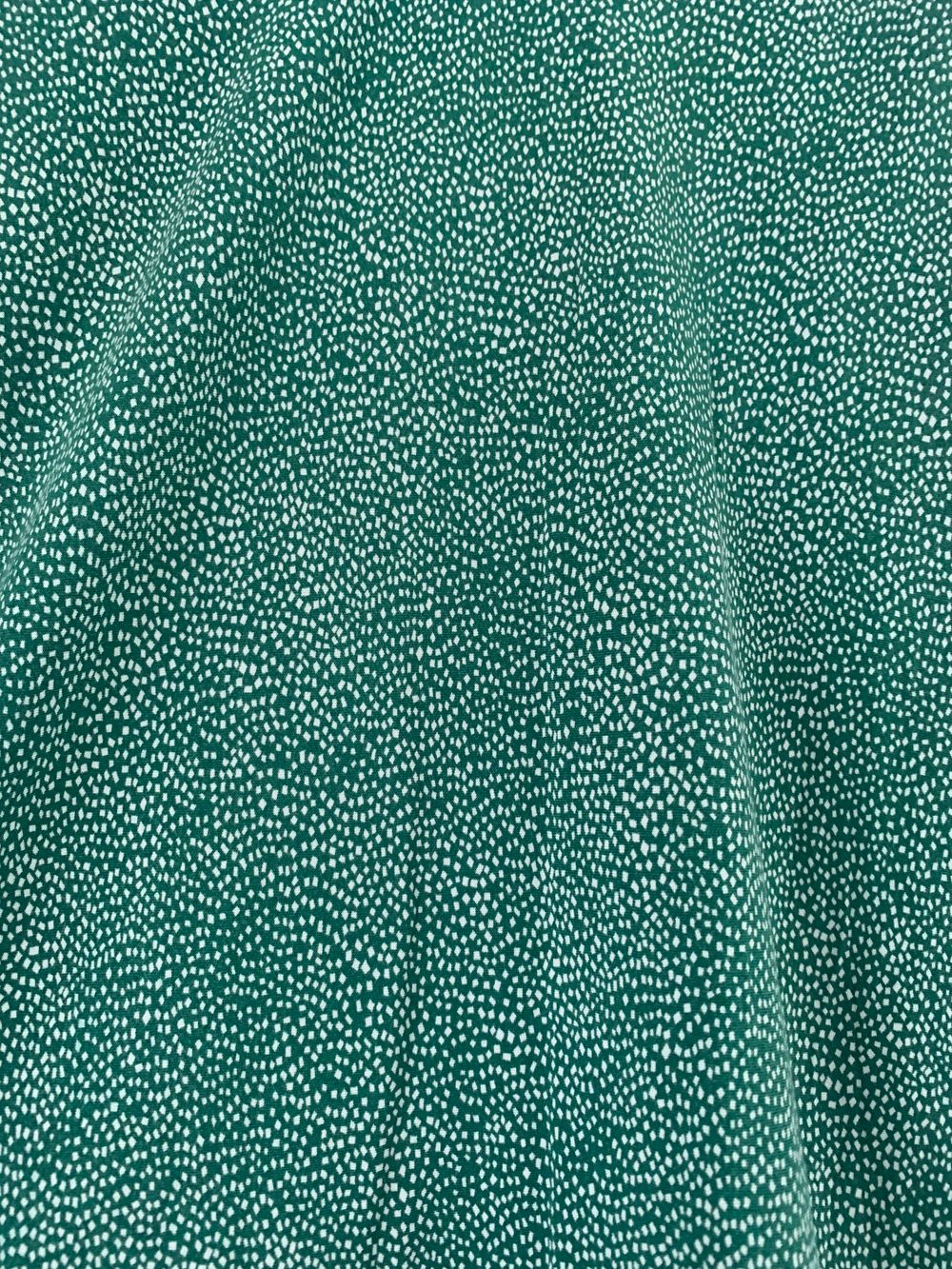 Auguste the Label midi skirt Green white polka dot summer size 8/S image 7
