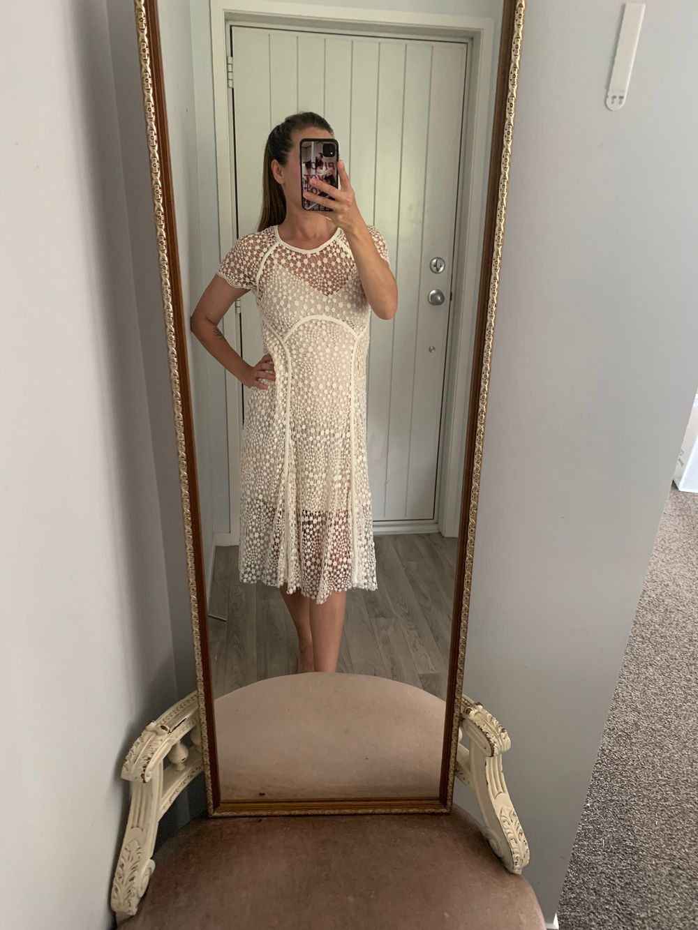 knee length dresses for ladies Kate Sylvester Ava Slip main image 0