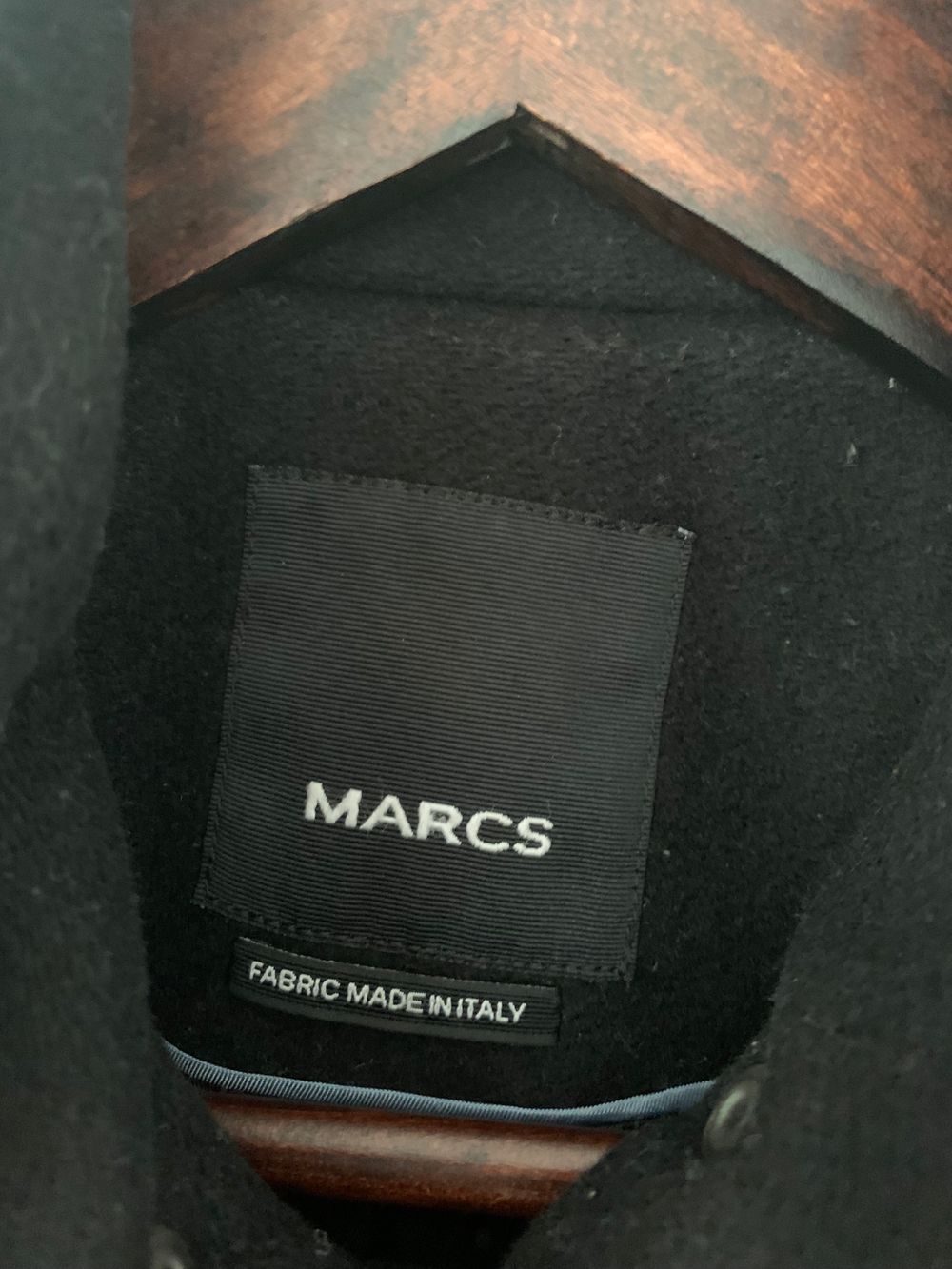 Marcs wool Black Jacket preppy chic tailored fit S winter image 4