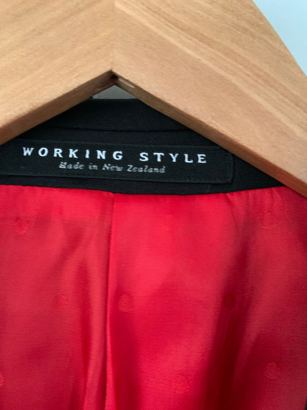 Working Style wool super 120 Black Blazer oversized tailored chic timeless luxe preppy elegant suit image 4