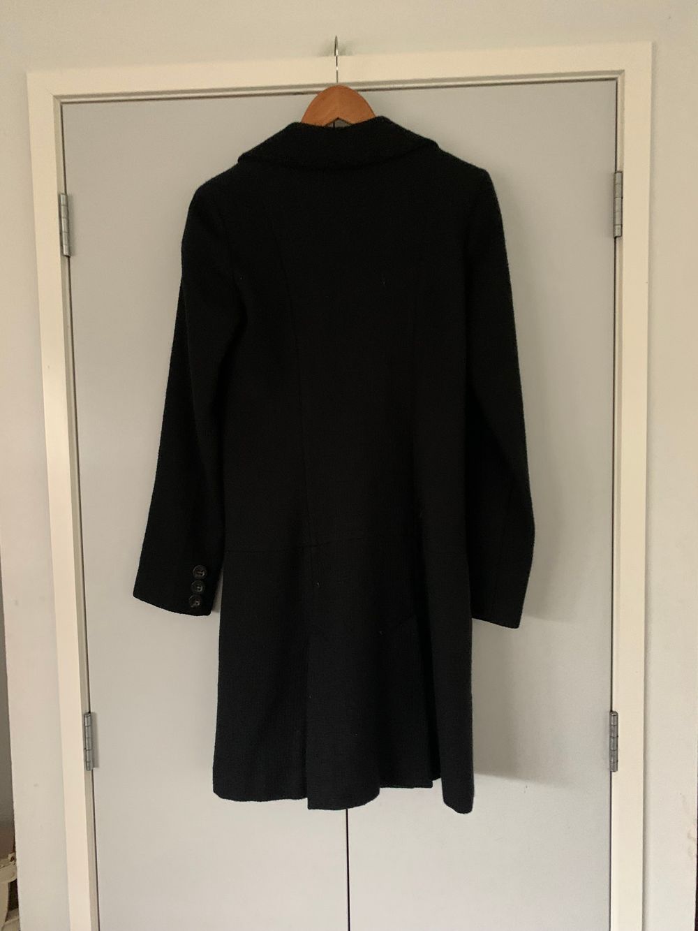 Ricochet Black wool Coat classic chic timeless capsule 8 image 3