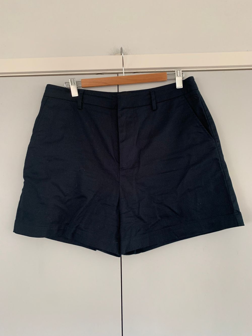 Scotch & Soda organic cotton twill Navy Short 12/L capsule minimalist nautical blue
