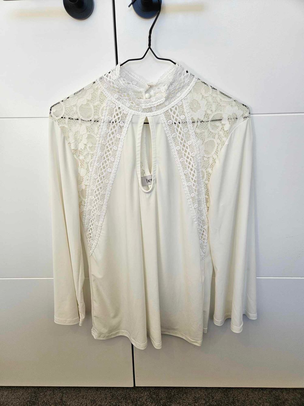 Floral desighn white top