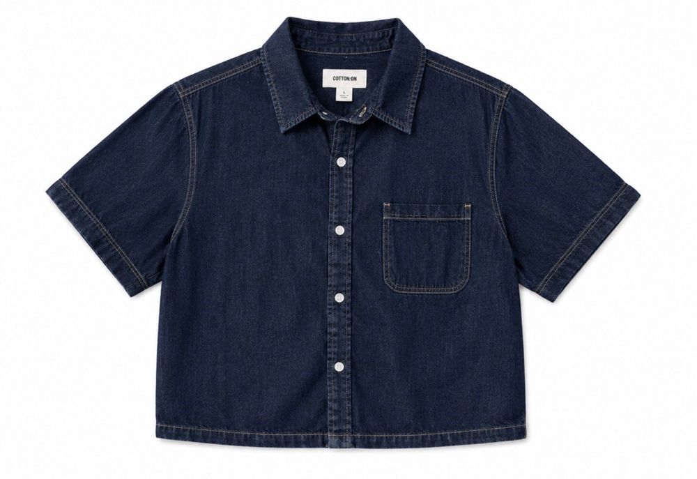Cotton On Blue Denim Shirt/NWT