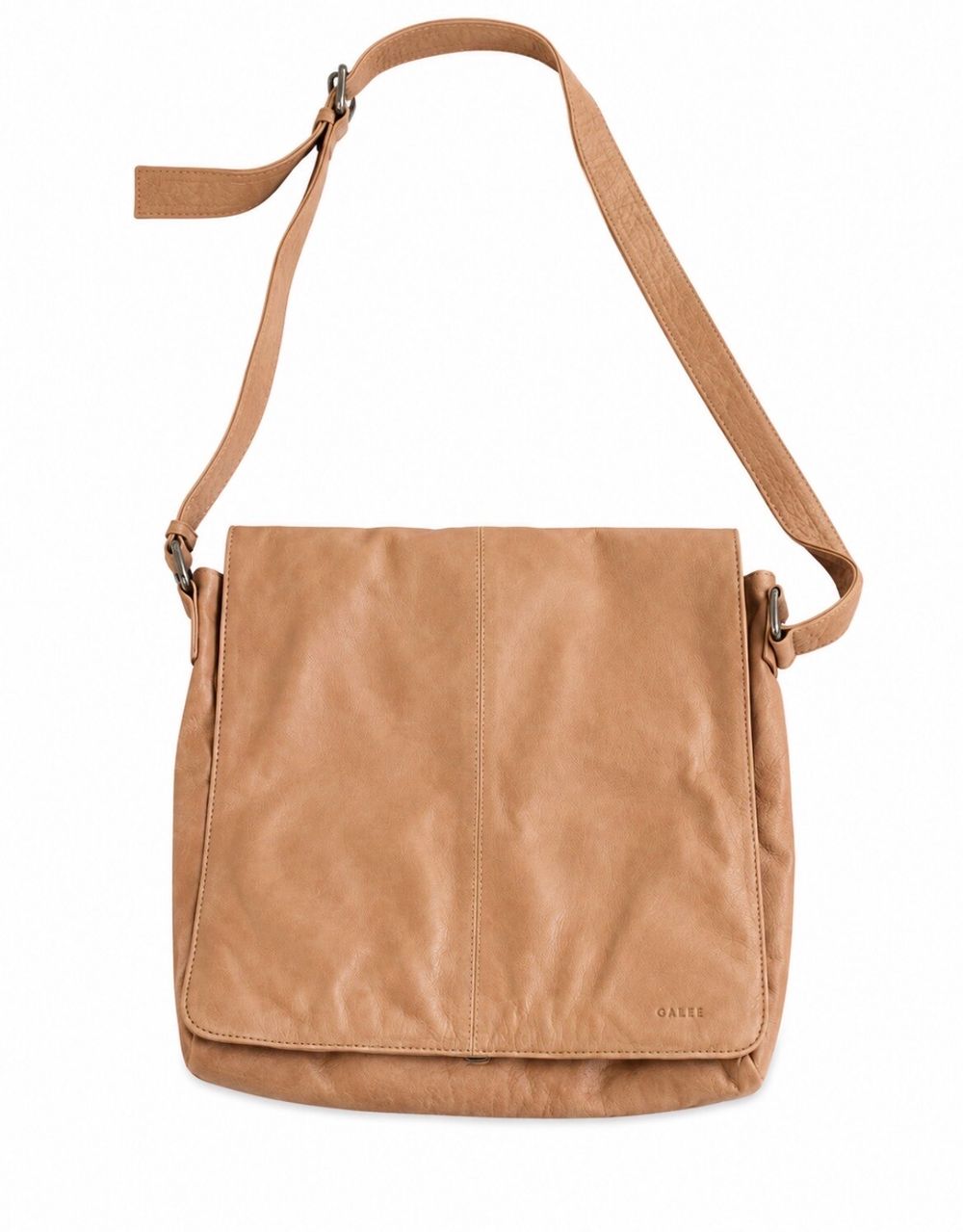 Gabee Brown Leather Crossbody Bag