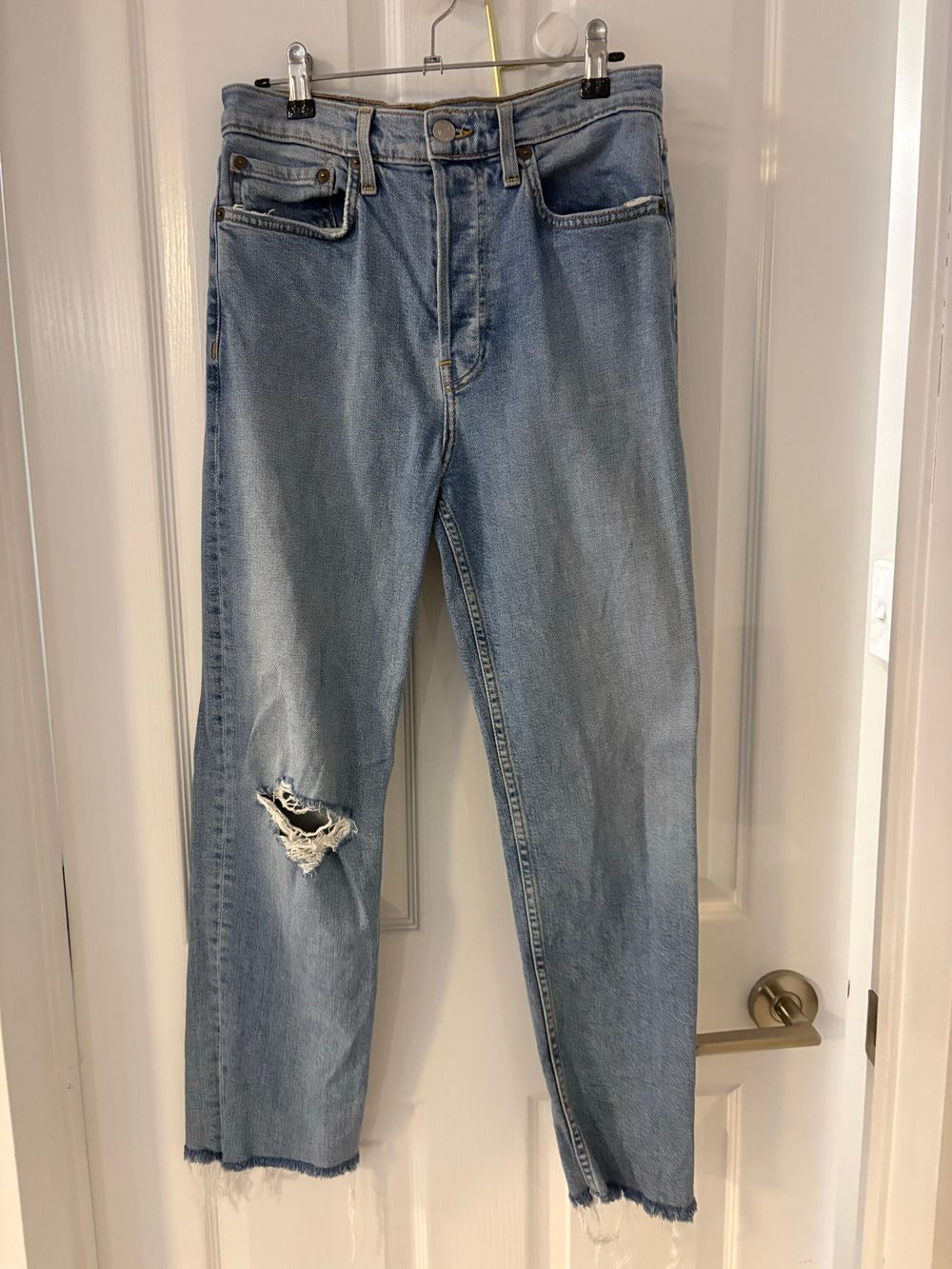 RE/DONE Blue Denim Jeans