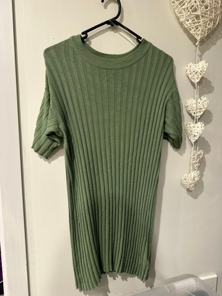Dotti - Dotti Knit Dress Green Size Small on Designer Wardrobe