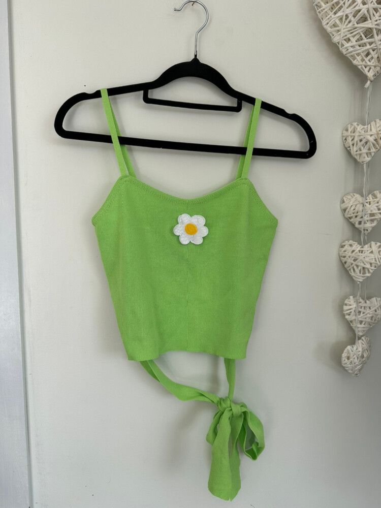 Brand New - Top Green With Daisy