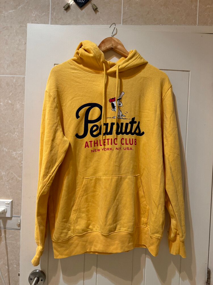 Peanuts Vintage Hoodie OVERSIZE M - Can Fit L Easily