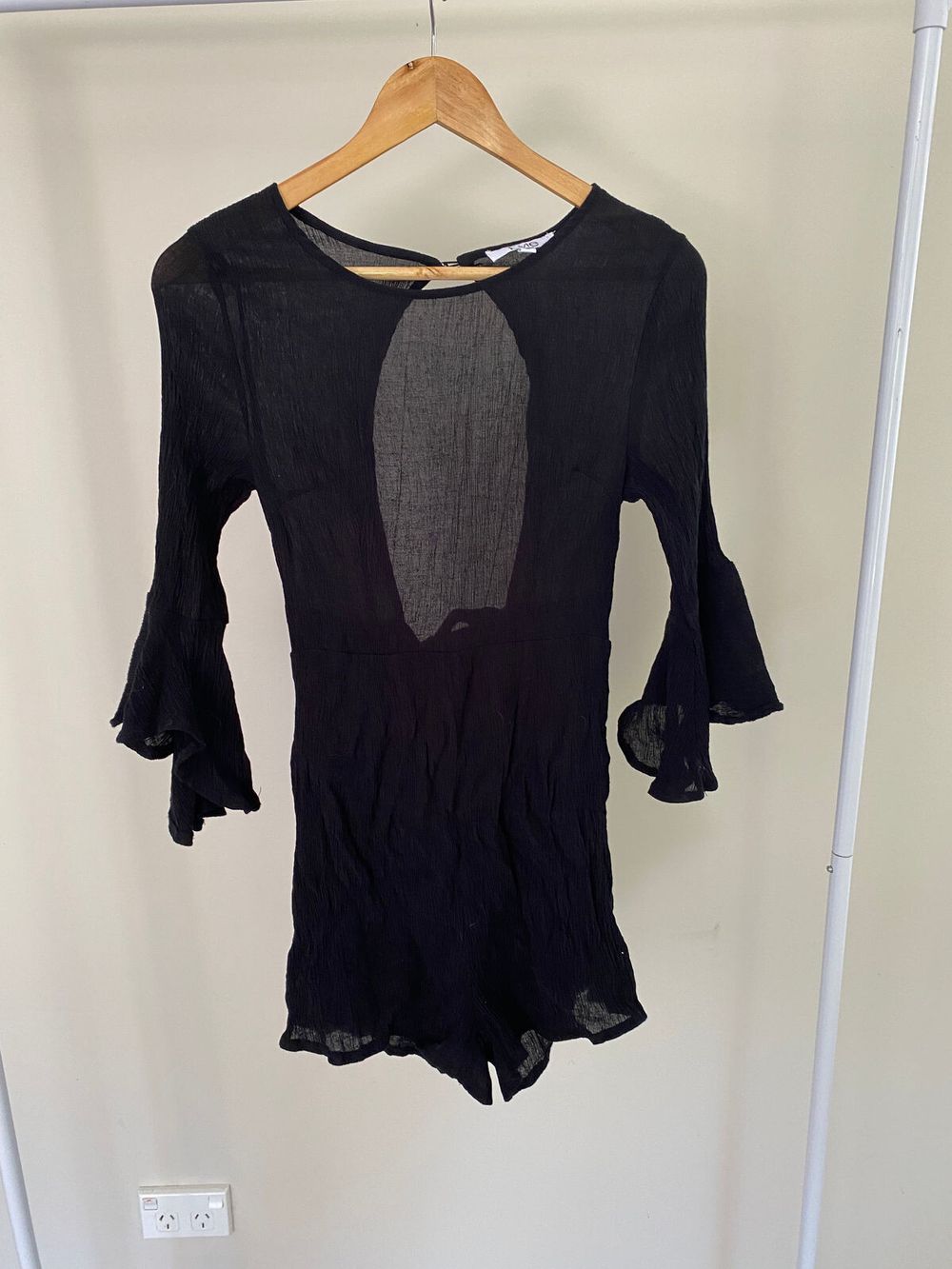 Evie Black Jumpsuit size 12