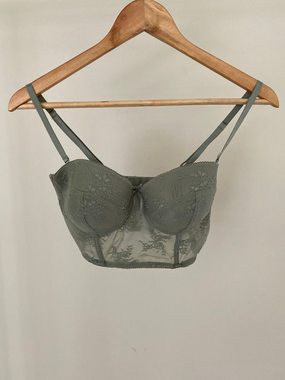 Cotton On Khaki Corset Bra - 14D