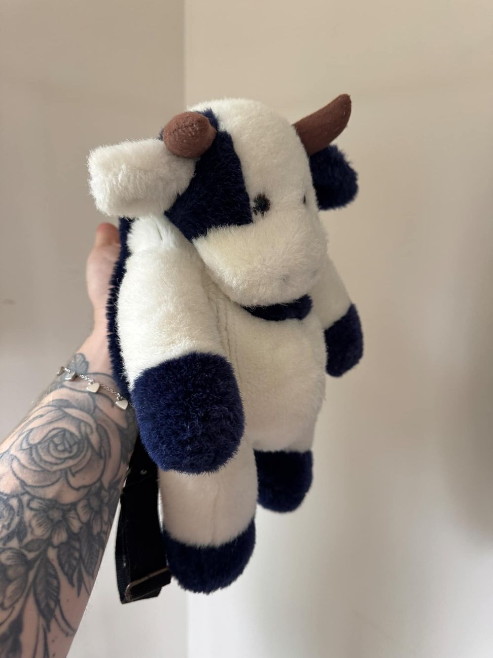 Cow Fluffy Soft Backpack super cute BAG