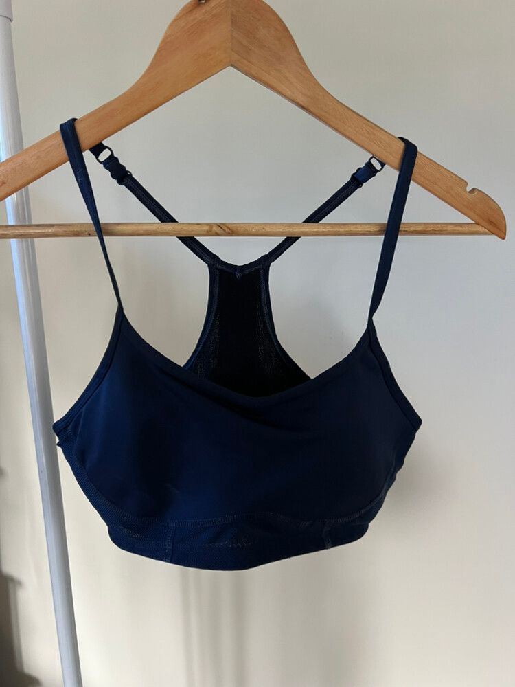 New Balance Navy Blue Sports Bra