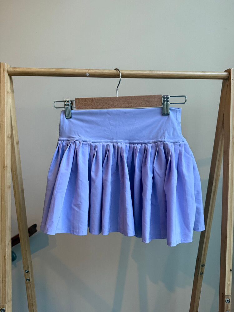 Worn Twice Cotton On Purple Sports / Tennis Skirt (shorts Underneath) Size M - L