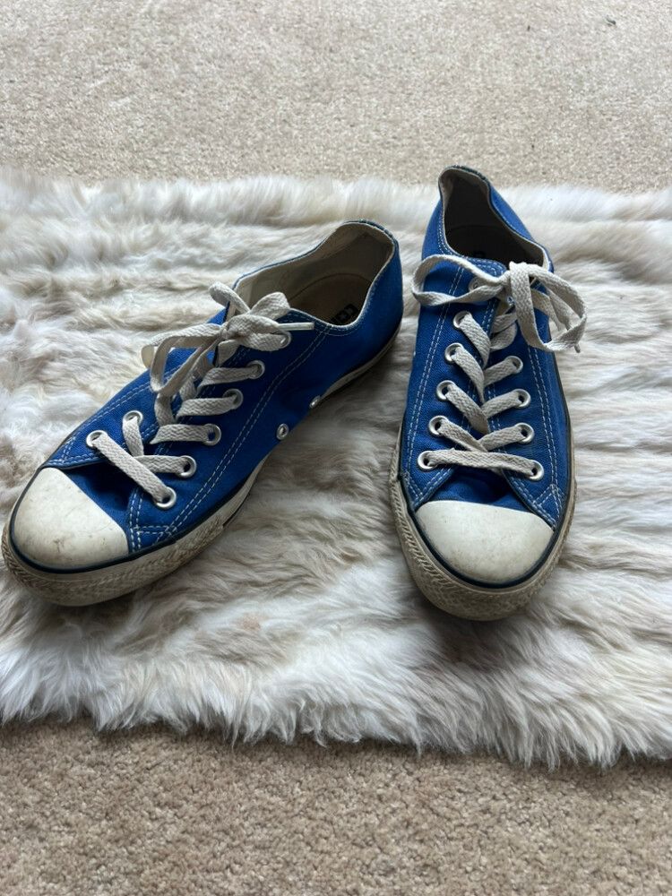 Blue Converse Shoes - US8