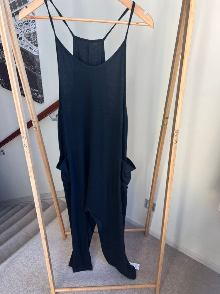 Cupshe Black Playsuit