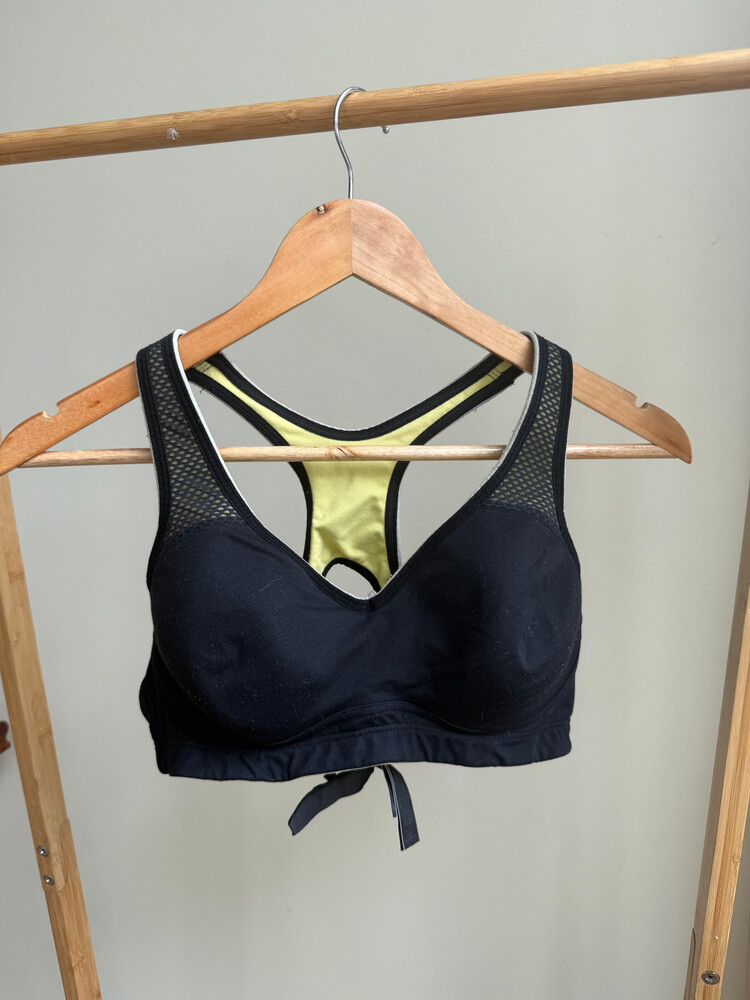 Black Sports Bra M&S 36b
