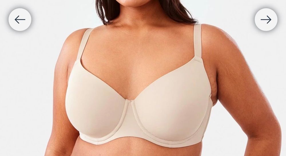 Brand new without tags Beige Padded / Underwire Bra 14DD