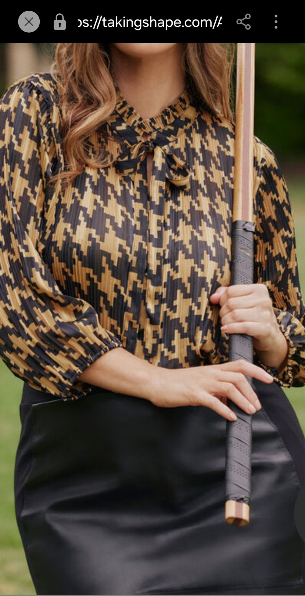 Pleated top