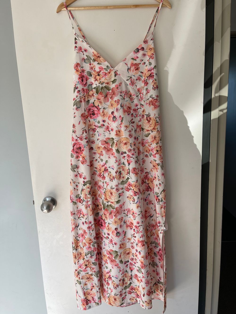 Missguided Floral Midi Dress