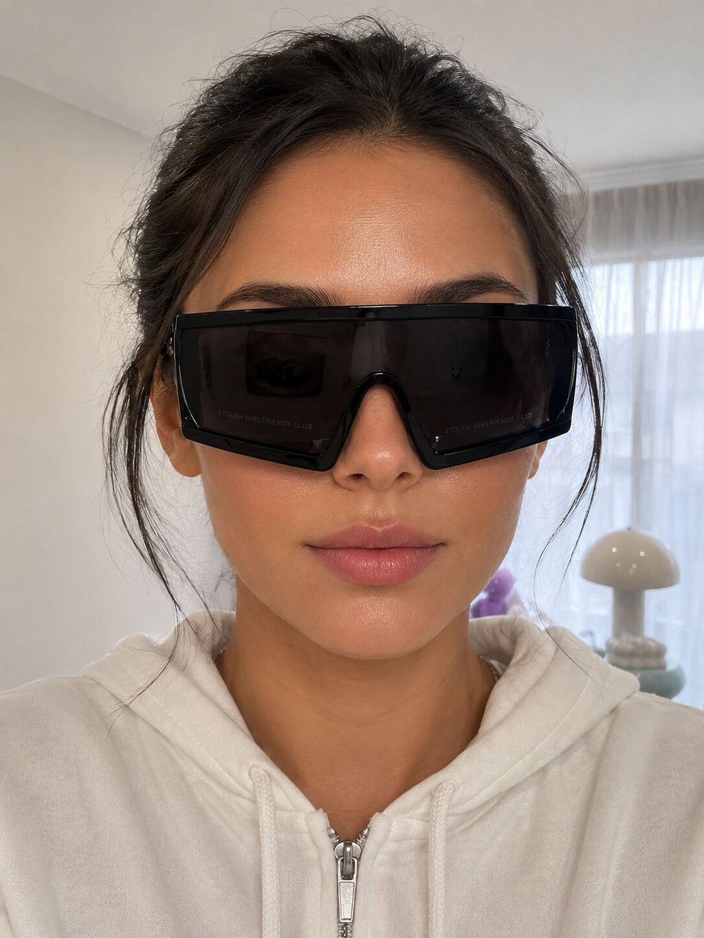 Stolen Girlfriends Club Black Shield Sunglasses