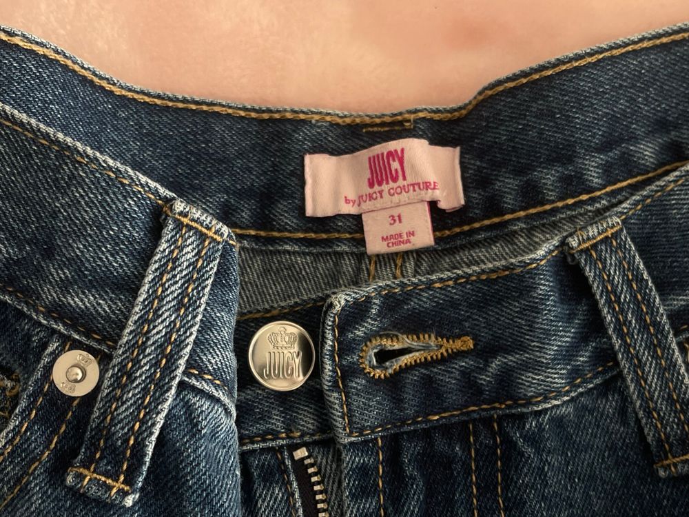 Juicy Couture Blue Denim Shorts