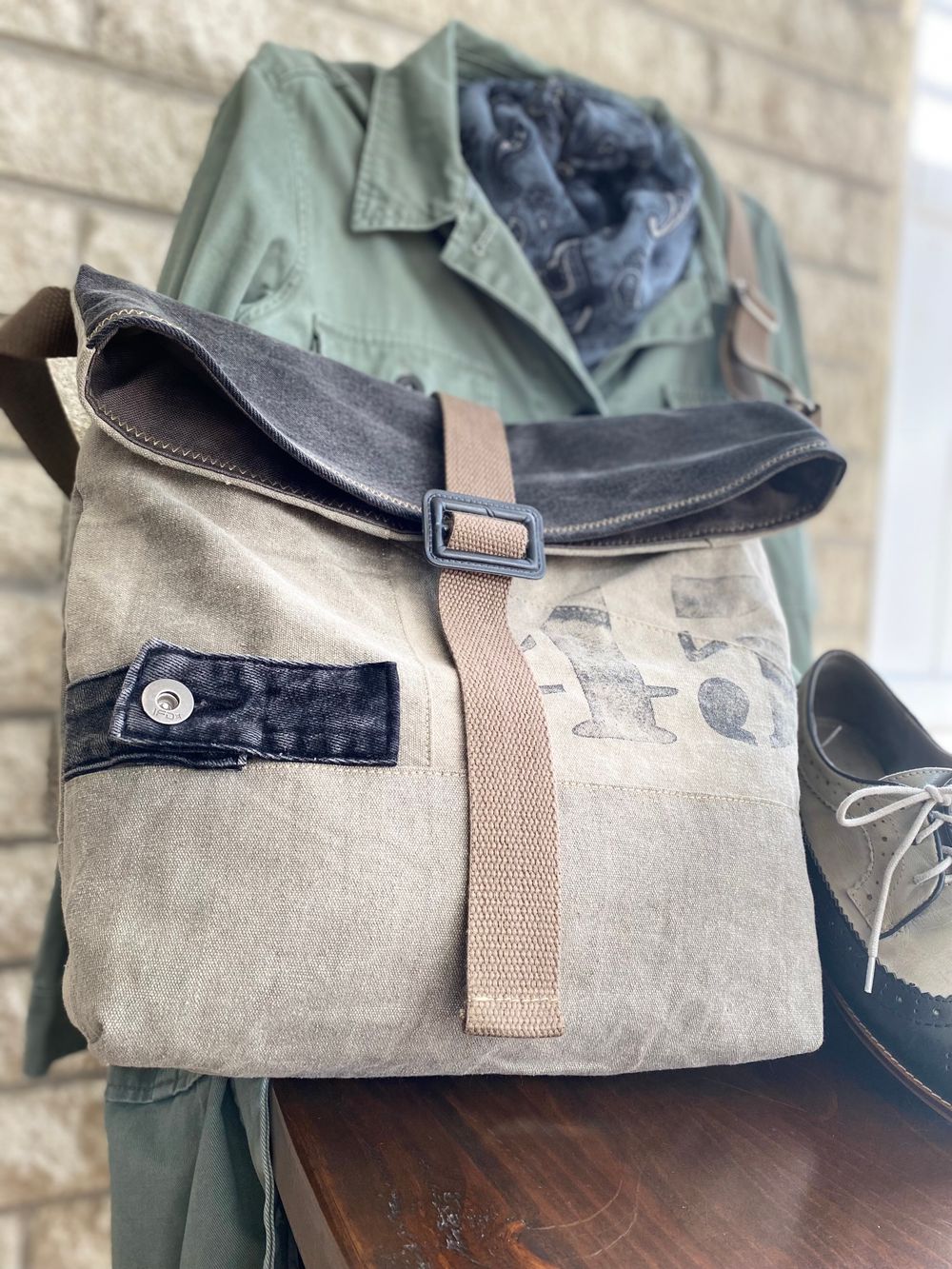 Military Style Messenger Bag