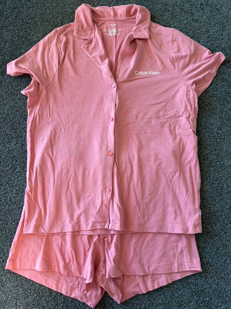 Calvin Klein Pink Pyjama Set