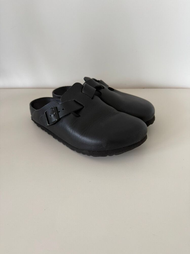 Birkenstock Boston Exquisite Natural Leather