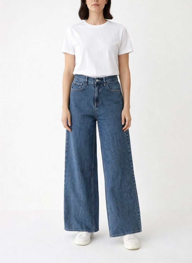 Glassons Wide Leg Denim Pants