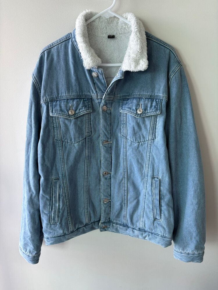 Manfinity Blue Denim Jacket