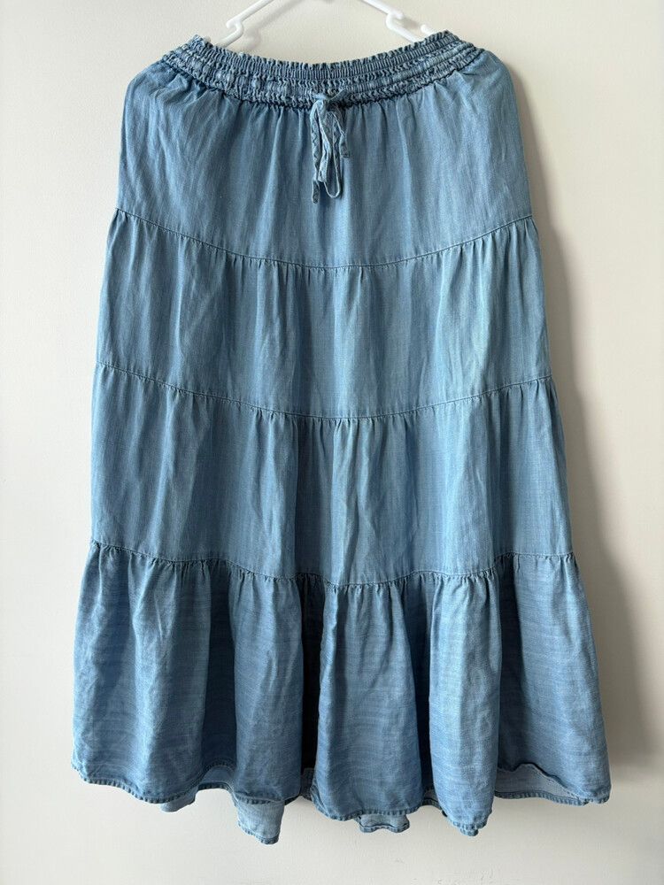 Zest Blue Denim Skirt